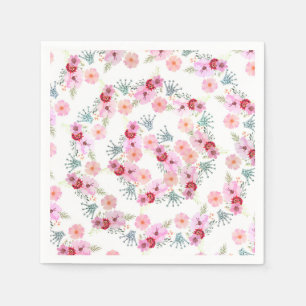 Glam Diva Llama Princess Birthday Party Serviette