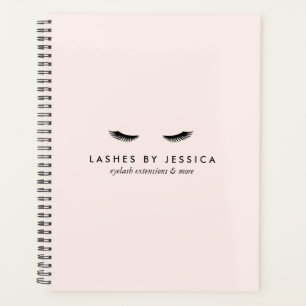 Glam Eyelashes Classic Pink Terminkalender Planer