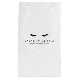 Glam Eyelashes Schwarz und Weiß Kleine Geschenktüte