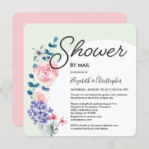 Glam Gender Neutral Whimsical Baby Dusche per E-Ma Einladung