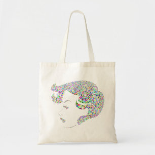 Glam Girl mit Herzen Tragetasche