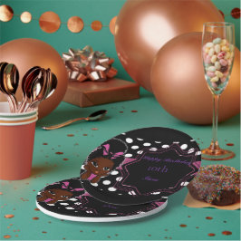 Glam Girl Theme Pappteller