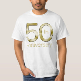 Glam Gold 50 Jahre alt T-Shirt