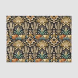 Glam Gold Art Deco Ernte Seidenpapier