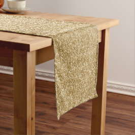 Glam Gold Glitzer Glitz   Mittelgroßer Tischläufer