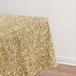 Glam Gold Glitzer Glitz Tischdecke