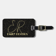 Glam Gold Glitzer Glitzern auf schwarzem Hintergru