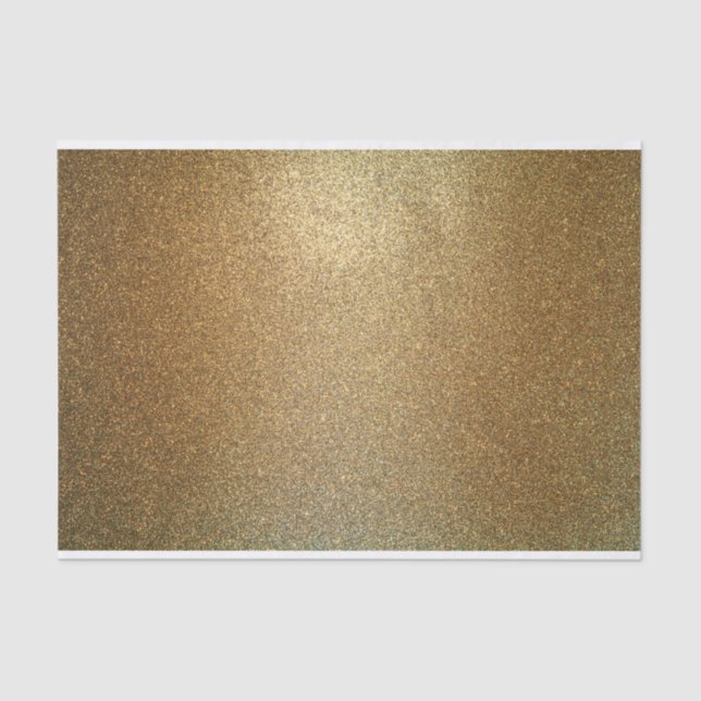 Glam Gold Glitzer Seidenpapier (Vorderseite)