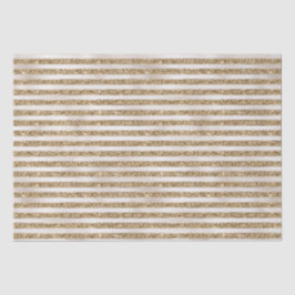 Glam Gold Pearl Stripes Seidenpapier