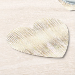 Glam Gold Streifen Untersetzer