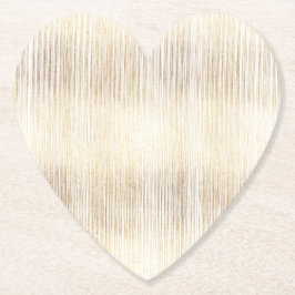 Glam Gold Streifen Untersetzer