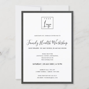 GLAM GRAU BRAUN SEIDE IHR LOGO WORKSHOP GALA EVENT EINLADUNG