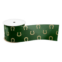 Glam Green Golden Horseshoe Graphic