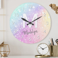 Glam Iridescent Glitzer Personalisiert farbig