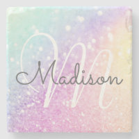 Glam Iridescent Glitzer Personalisiert farbig