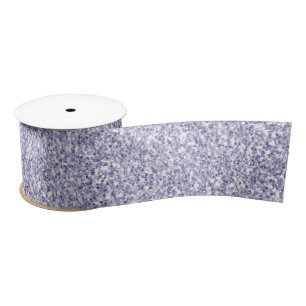 Glam Lavender Lilac Lila Glitzer Satinband