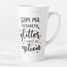 GLAM-MA Gamour Oma Glitzer immer Option FUN