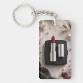 Glam Makeup Liebhaber Acryl-Schlüsselanhänger Schlüsselanhänger