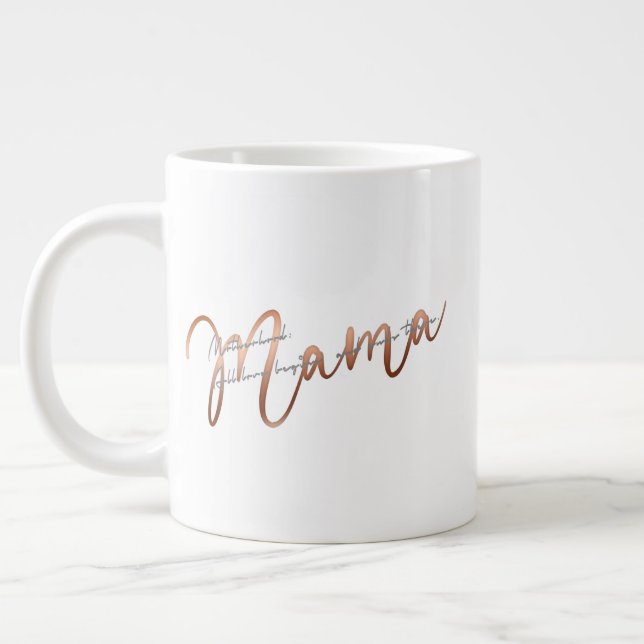 Glam Mama Jumbo-Tasse (Links)