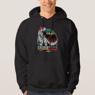 Glam Masaurus Rex Dinosaur Glam Ma Saurus Familie Hoodie