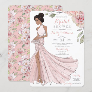 Glam Personalisiert Bride Brautparty Einladung