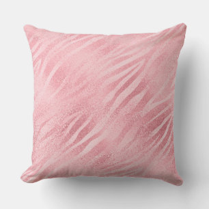 Glam Pink Zebra Print Kissen