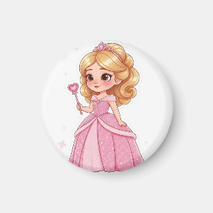 Glam Princess-Vinyl Magnet
