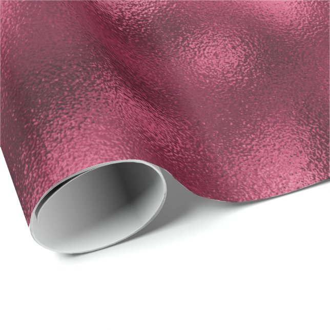 Glam Red Geschenkpapier (Rolleneckpunkt)