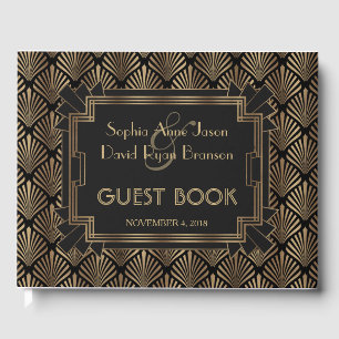 Glam Roaring 20's Great 1920s Wedding Gästebuch