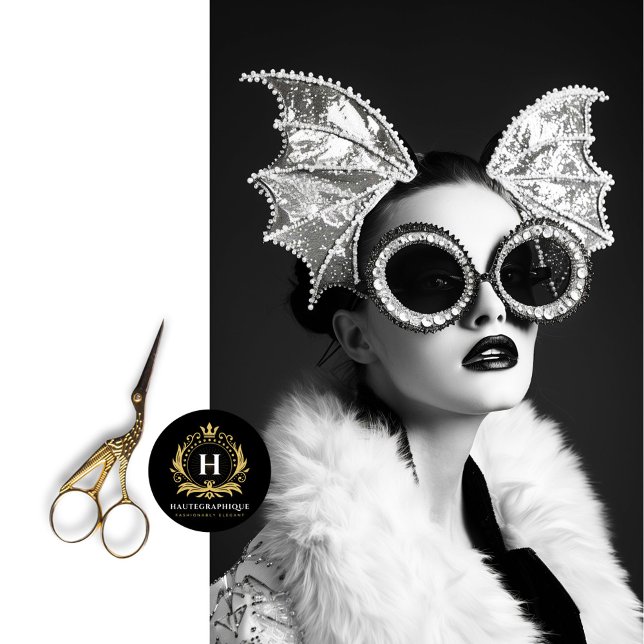 Glam Rock Star Bat Wing Sonnenbrille Decoupage Seidenpapier (Von Creator hochgeladen)