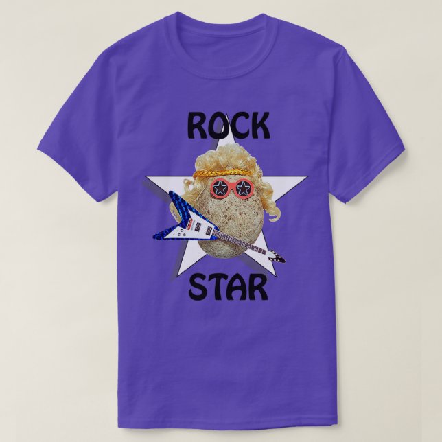 Glam Rock Star T-Shirt (Design vorne)