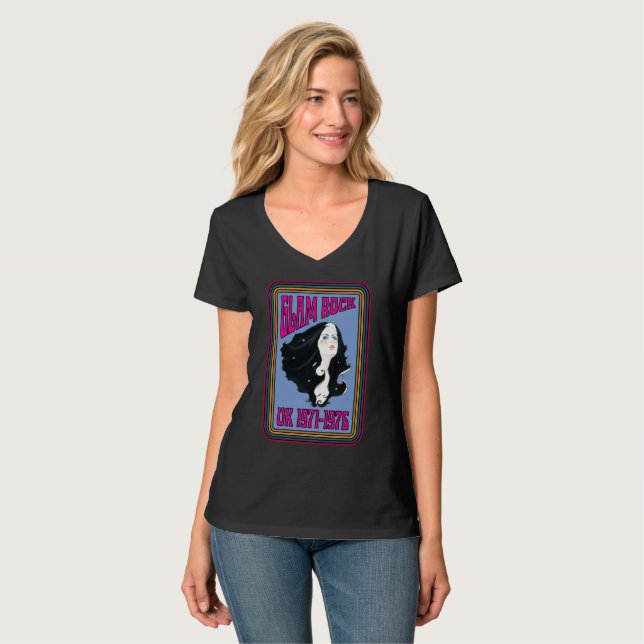 Glam Rock T Shirt (Vorderseite Vollansicht)
