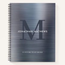 Glam Schlicht gebürstetes Metallisches Grau Silber