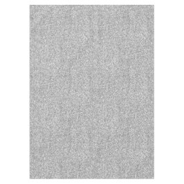 Glam Silver Glitzer Glitz      Tischdecke