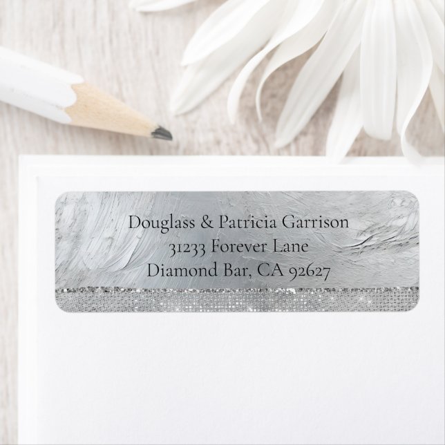 Glam Silver Sparkle (Insitu)