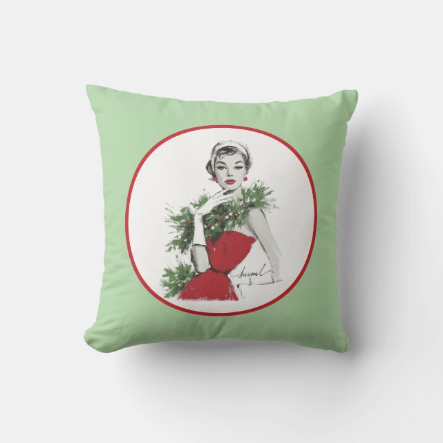 Glam Weihnachtskissen Kissen (Vorderseite)