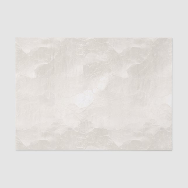 Glam White Ivory Pearl Brautparty Seidenpapier (Vorderseite)