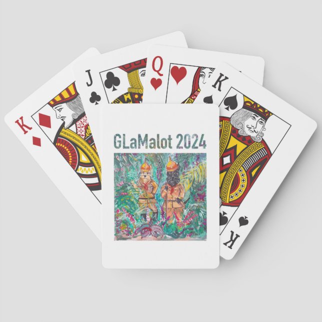 GLaMalot Spielkarten (Rückseite)
