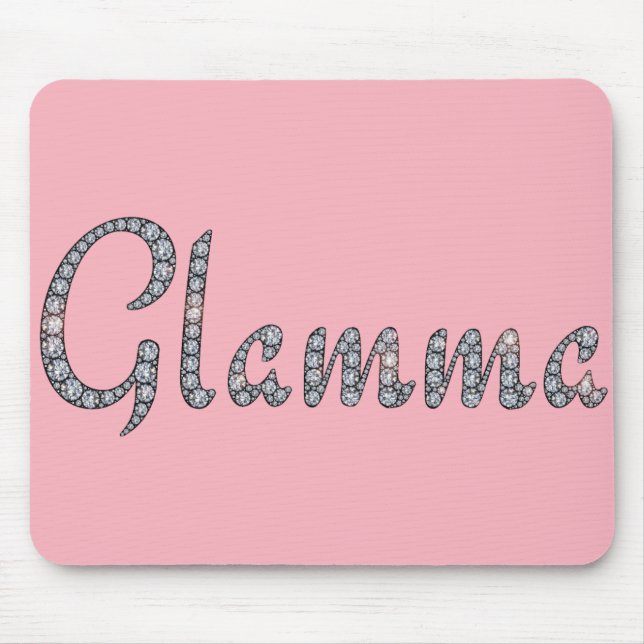 Glamma bling Mausunterlage Mousepad (Vorne)