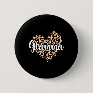 Glamma Leopard Button