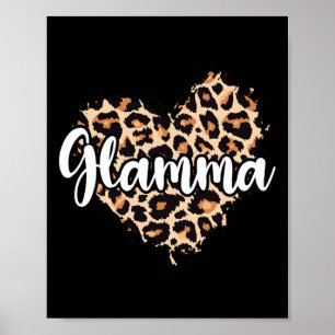 Glamma Leopard Poster