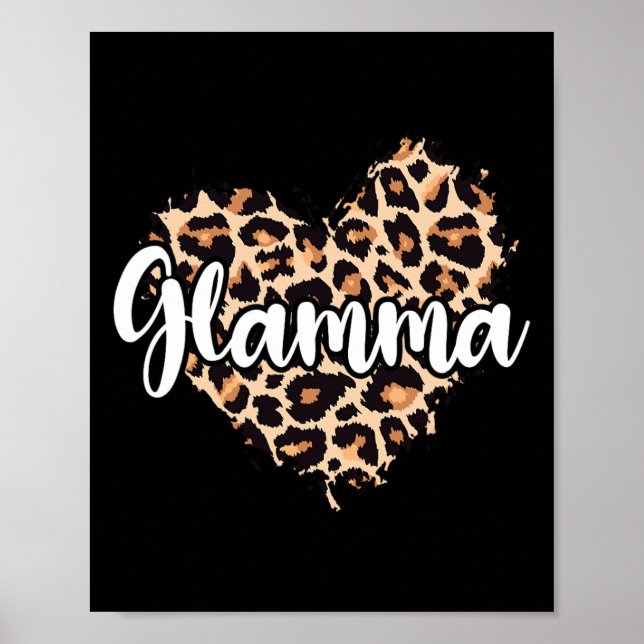 Glamma Leopard Poster (Vorne)
