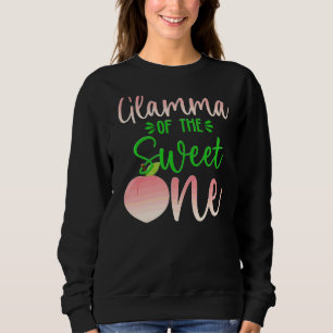 Glamma of the Birthday One Peach 1st Summer Frucht Sweatshirt