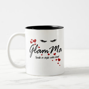 GlamMa Schmutze Zweifarbige Tasse