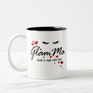 GlamMa Schmutze Zweifarbige Tasse