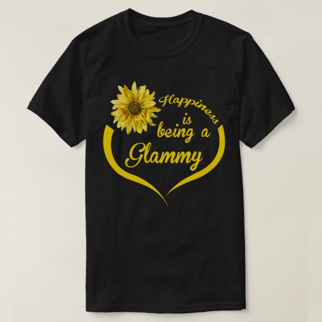 Glammy Geschenk Glück ist ein glamouröser Pullover (Design vorne)