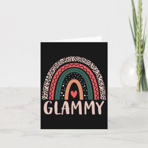 Glammy Regenbogen Oma Großmutter Frauen Mütter D Karte