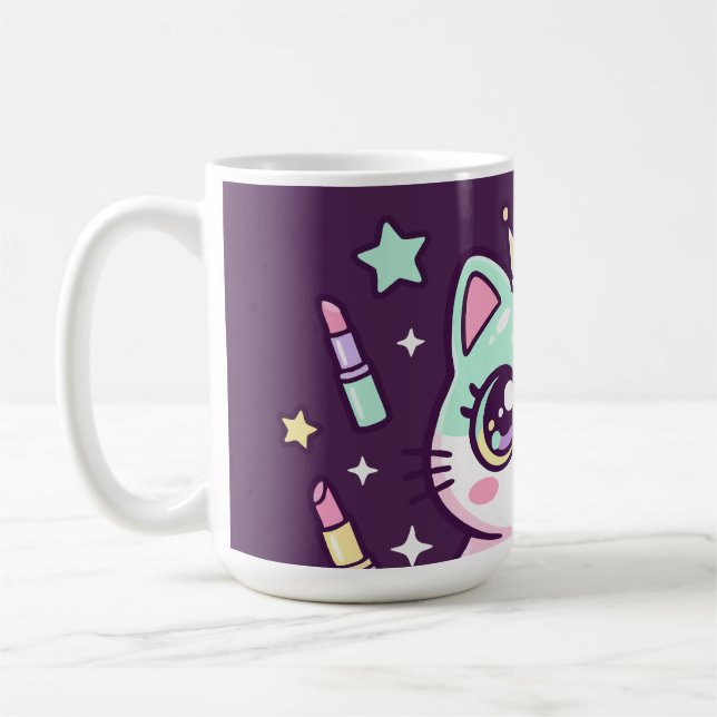 Glamoratti Katze Kaffeetasse (Links)