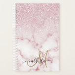 Glamorous Pink White Glitter Marble Gradient Schat Planer<br><div class="desc">Dieses elegante und mädchenhafte Design ist perfekt für die trendige und stilvolle Mode. Es verfügt über ein Imitat mit rosa funkelnd Glitzer ombre Farbverlauf auf einem rosa und weißen Marmorsteinmuster Hintergrund. Es ist glamourös, elegant, luxuriös, modern und elegant. ***WICHTIGE HINWEIS FÜR DESIGN: Für individuelle Designanfragen, wie z.B. passende Produktanfragen, Farbänderungen,...</div>