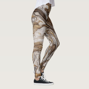 Glamour 001 Flüssigbraun-Töne Leggings